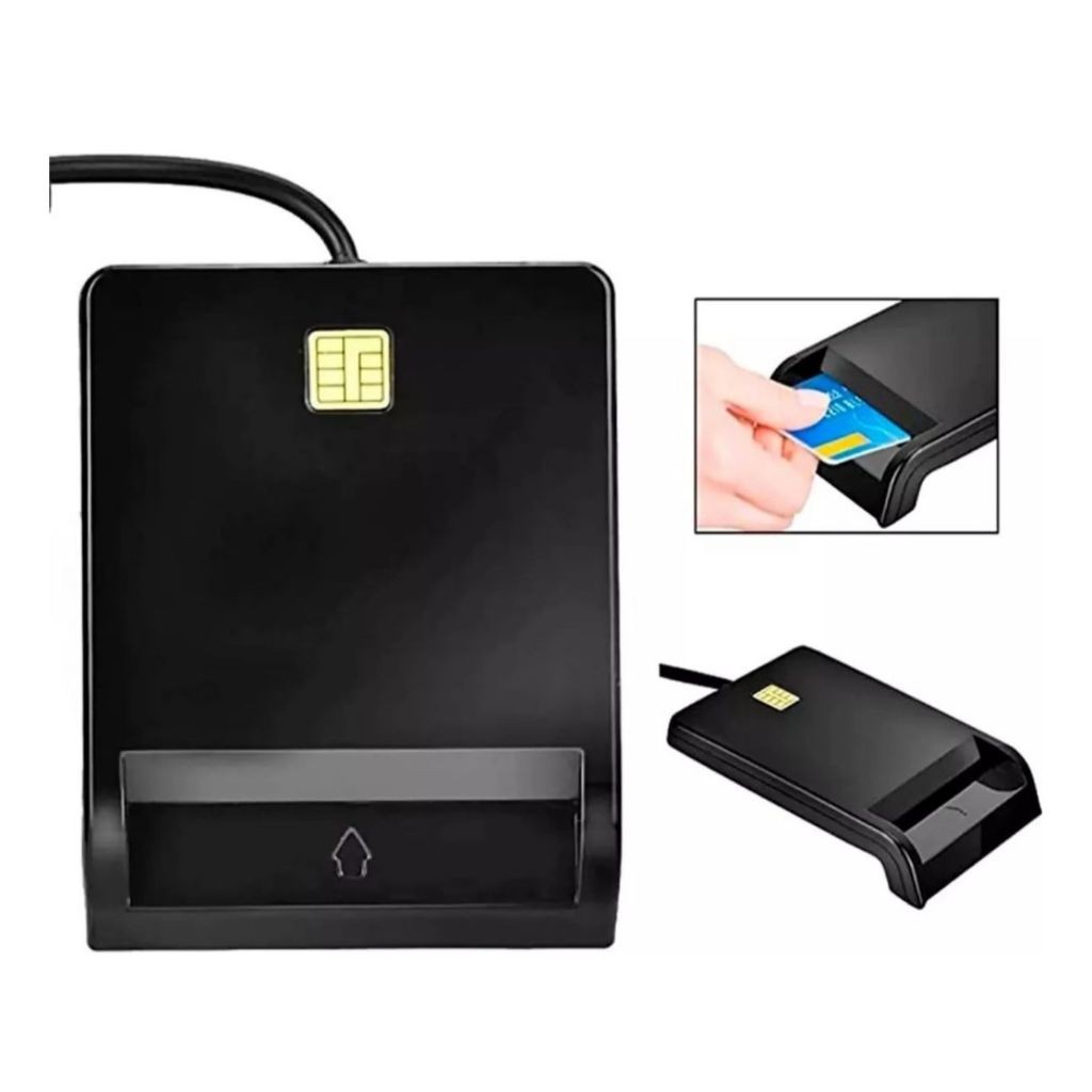 Leitor De Smart Card Para Certificado Digital E Cpf E Cnpj Shopee Brasil