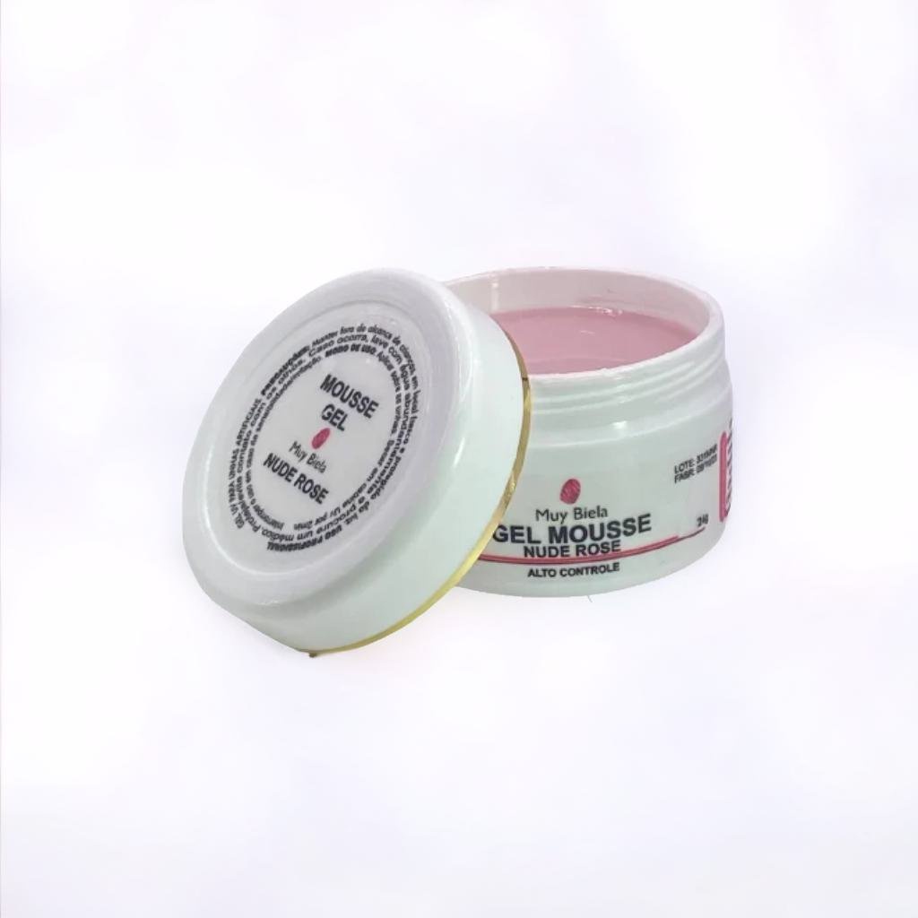 Gel Mousse Nude Rose Muy Biela 24g Shopee Brasil
