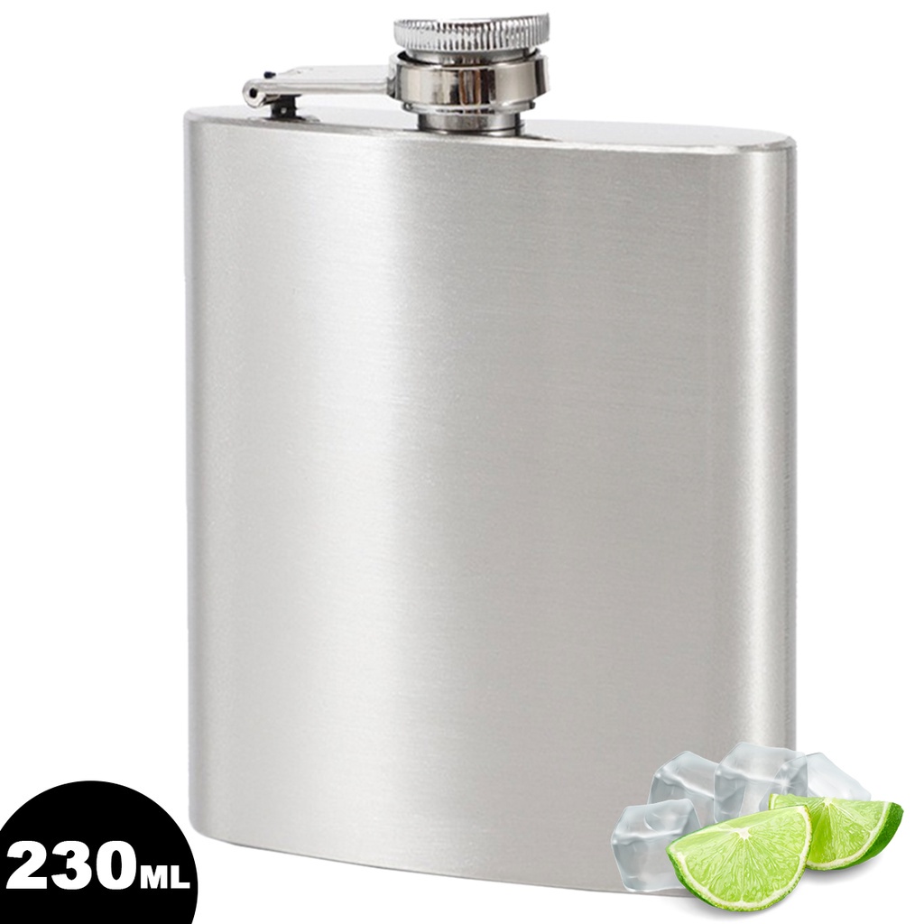 Kit Cantil Inox Frasco Ml Garrafa Whiskeira Whisky Bolso Bar