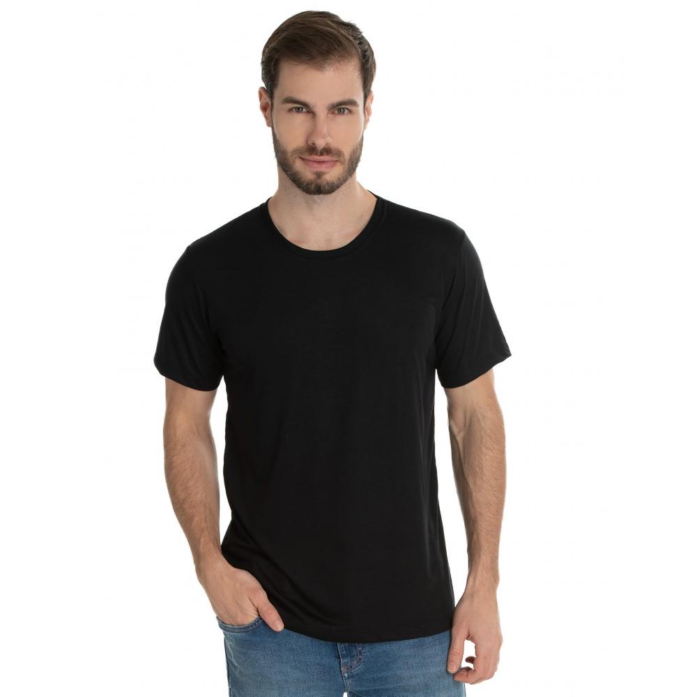 Camiseta Malha Fria Masculina B Sica Lisa Camisa Malha Pv Shopee Brasil