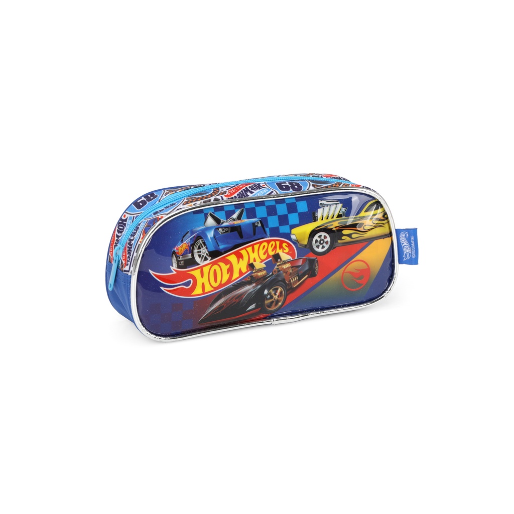 Estojo Simples Escolar Hot Wheels Carro Pista EI39144 Shopee Brasil