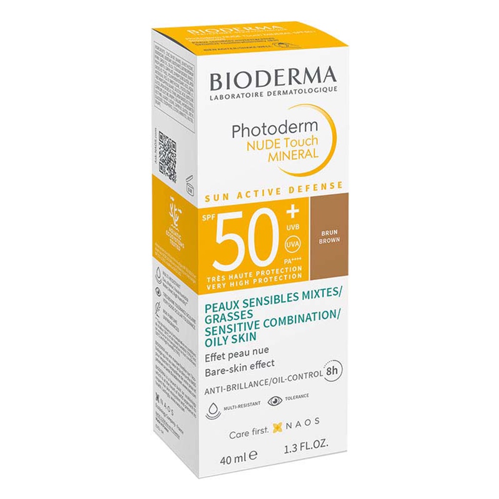 Protetor Solar Bioderma Photoderm Nude Touch Mineral Fps Shopee