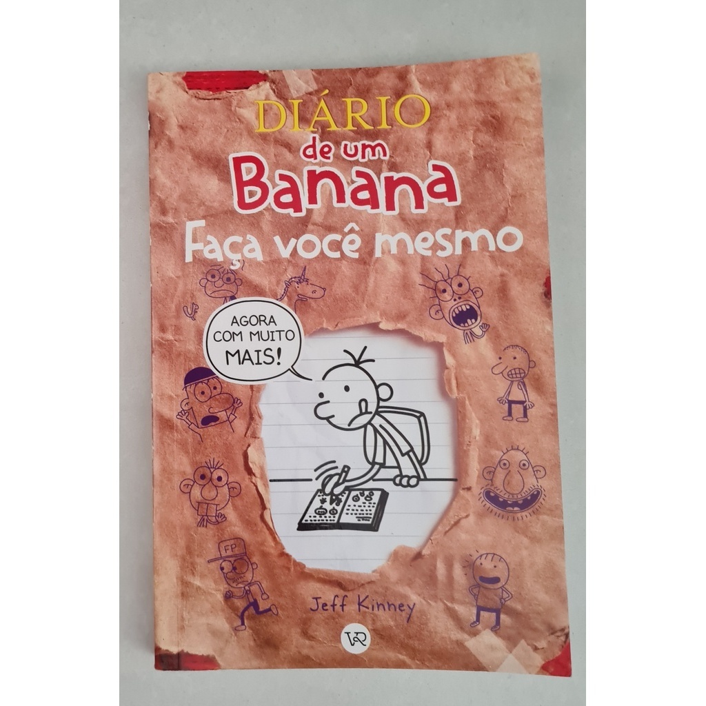 Livro Di Rio De Um Banana Fa A Voc Mesmo Agora Muito Mais Jeff