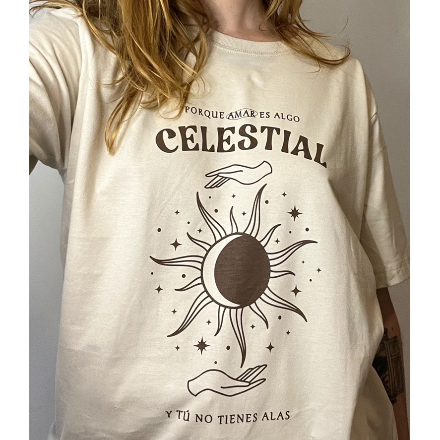 Camisa Celestial Nude Shopee Brasil