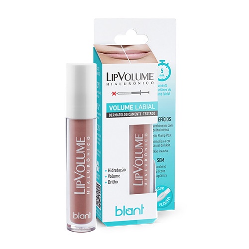 Gloss Lip Volume Hialurônico Nude Blant Shopee Brasil