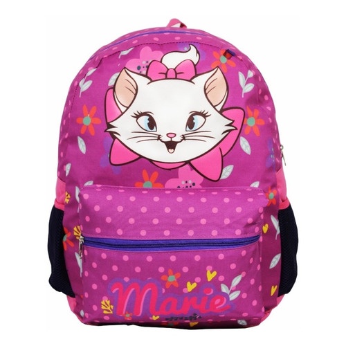 Mochila Gata Marie Escolar Infantil Juvenil De Costas Shopee Brasil