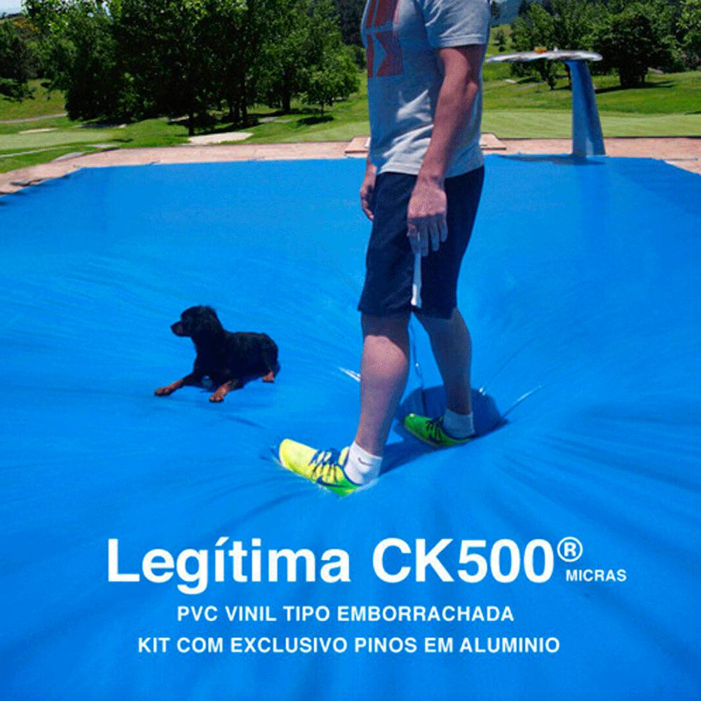 Capa de Piscina 4 5x7 5 Proteção PVC 500 Micras Suporta 300Kg Shopee