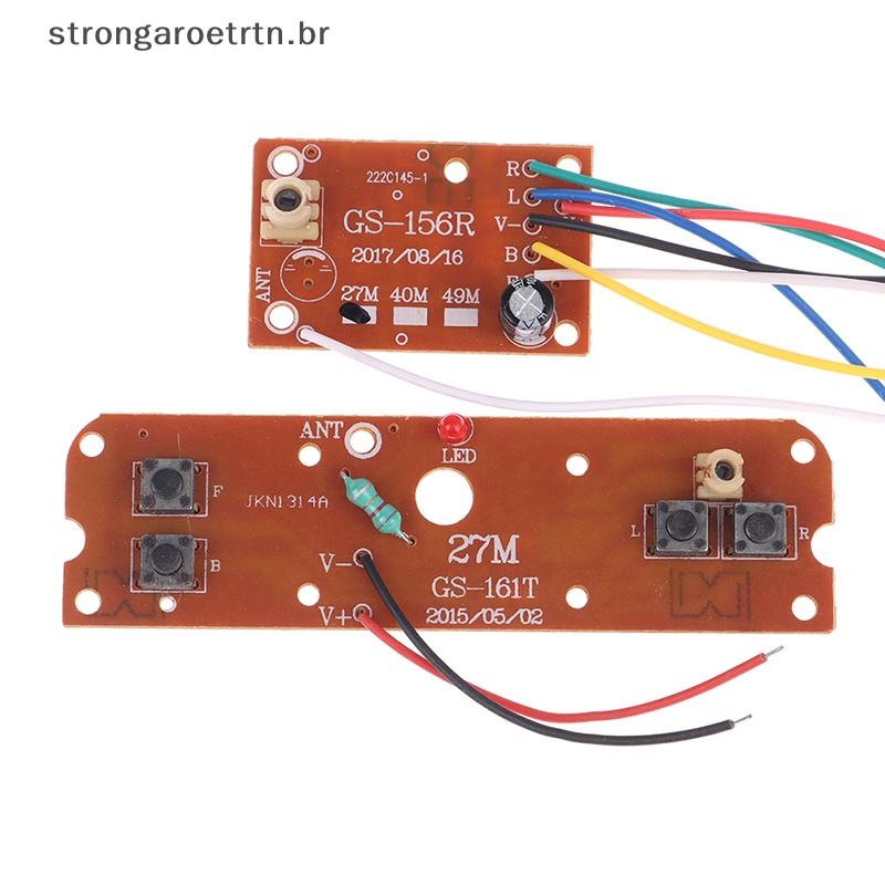 Fortearoetrtn Ch Rc Controle Remoto De Carro Mhz Circuito Pcb