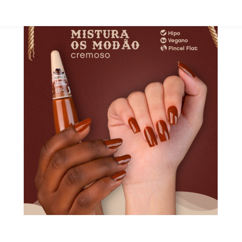 ESMALTE IMPALA MISTURA OS MODAO ANA CASTELA Shopee Brasil