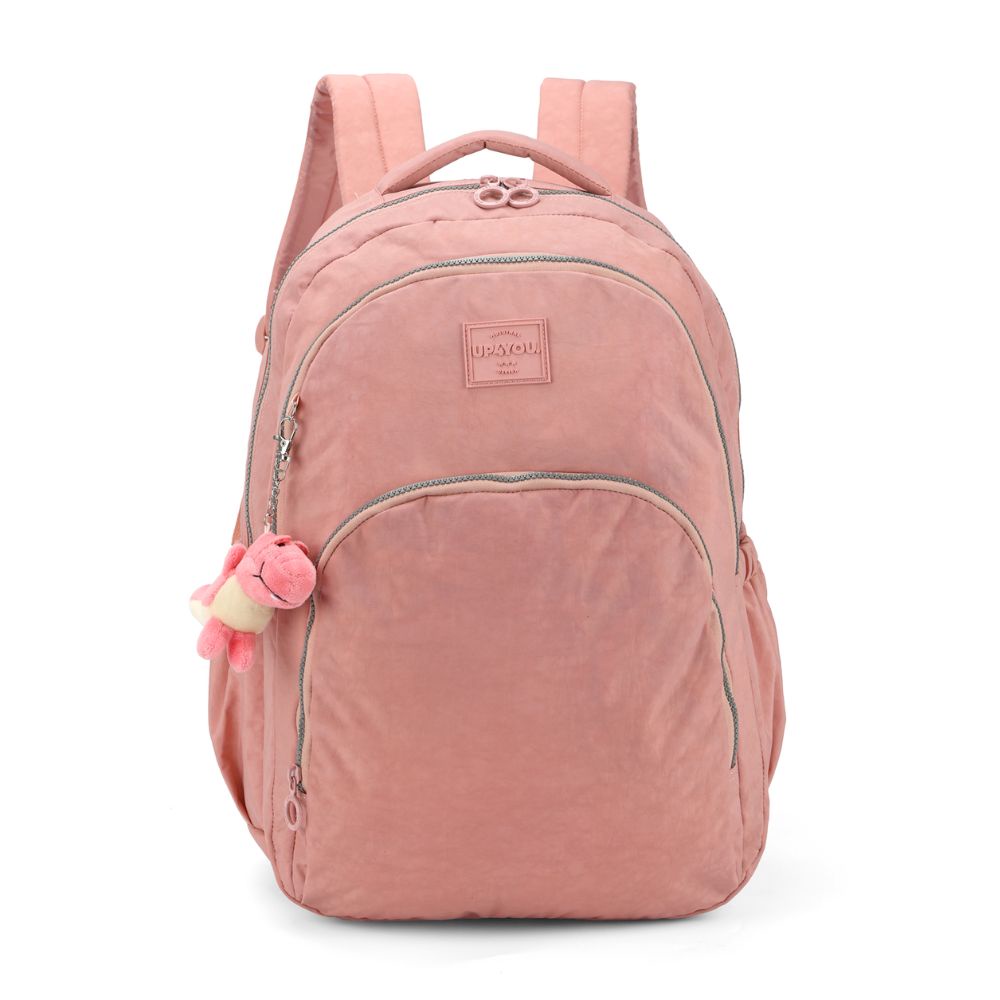 Mochila De Costas Laptop Up4you Nude Shopee Brasil