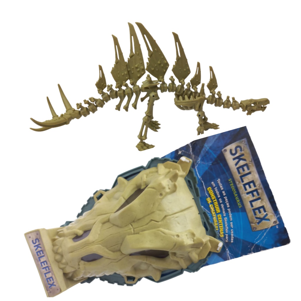 Brinquedo Esqueleto Dinossauro Para Montar Skeleflex Shopee Brasil