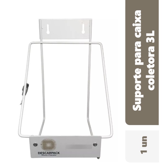 Suporte Para Caixa Coletora Litros Descarpack Shopee Brasil