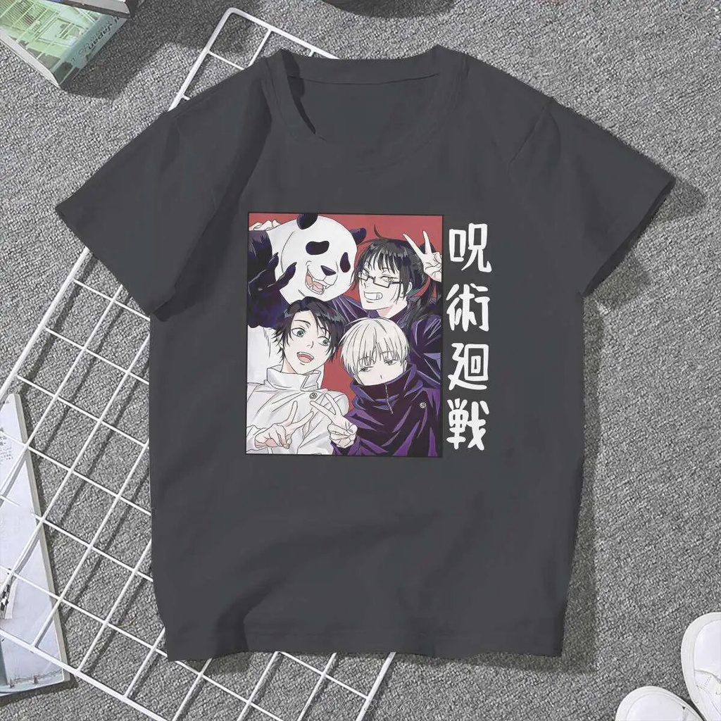 Toge Inumaki Maki Zenin Panda Yuta Okkotsu Homens Camisas Jujutsu