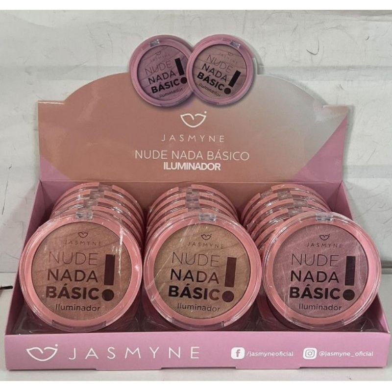 Iluminador Jasmyne Coleção Nude Nada Básico Shopee Brasil