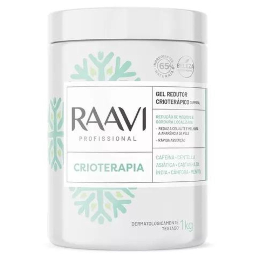 Gel Redutor Crioterápico Raavi 1 kg Shopee Brasil