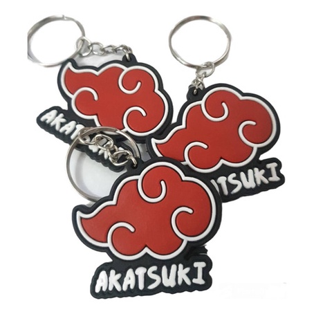 Kit 10 Chaveiros Naruto Akatsuki Nuvem Lembrancinha Anime Shopee Brasil