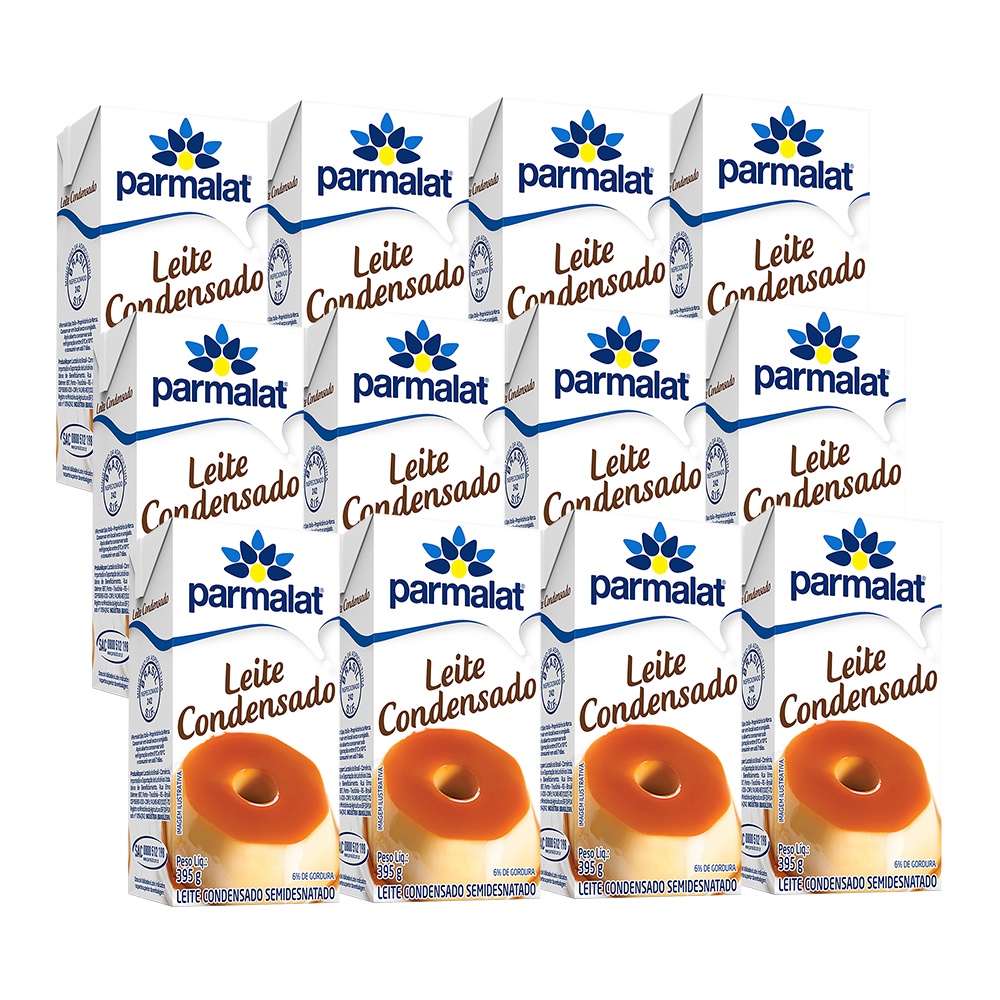 Leite Condensado Parmalat G Pack C Un Shopee Brasil