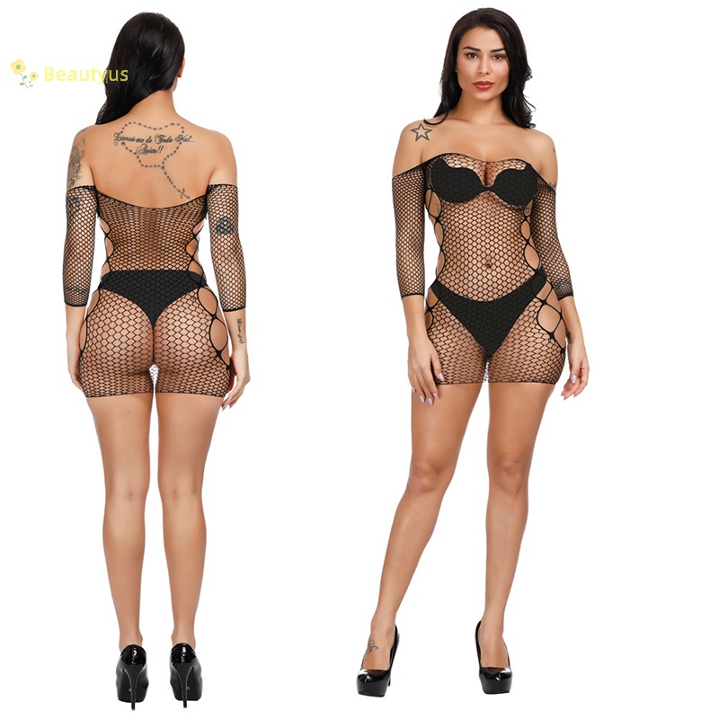 Beautyus Plus Tamanho Mulher Lingerie Sexy Ver O Vestido Babydoll