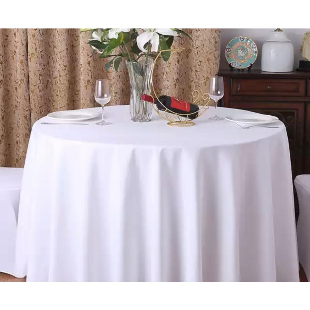 Toalha De Mesa Redonda M Diametro Oxford Para Festa Buffet Shopee