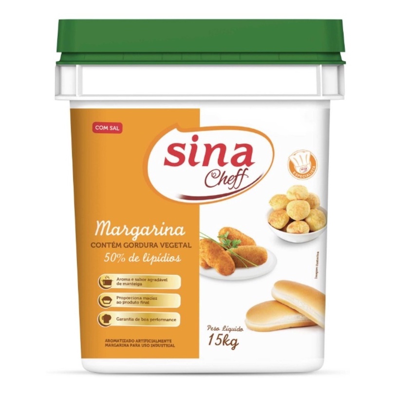 Margarina Sina Cheff Kg Uso Geral Shopee Brasil