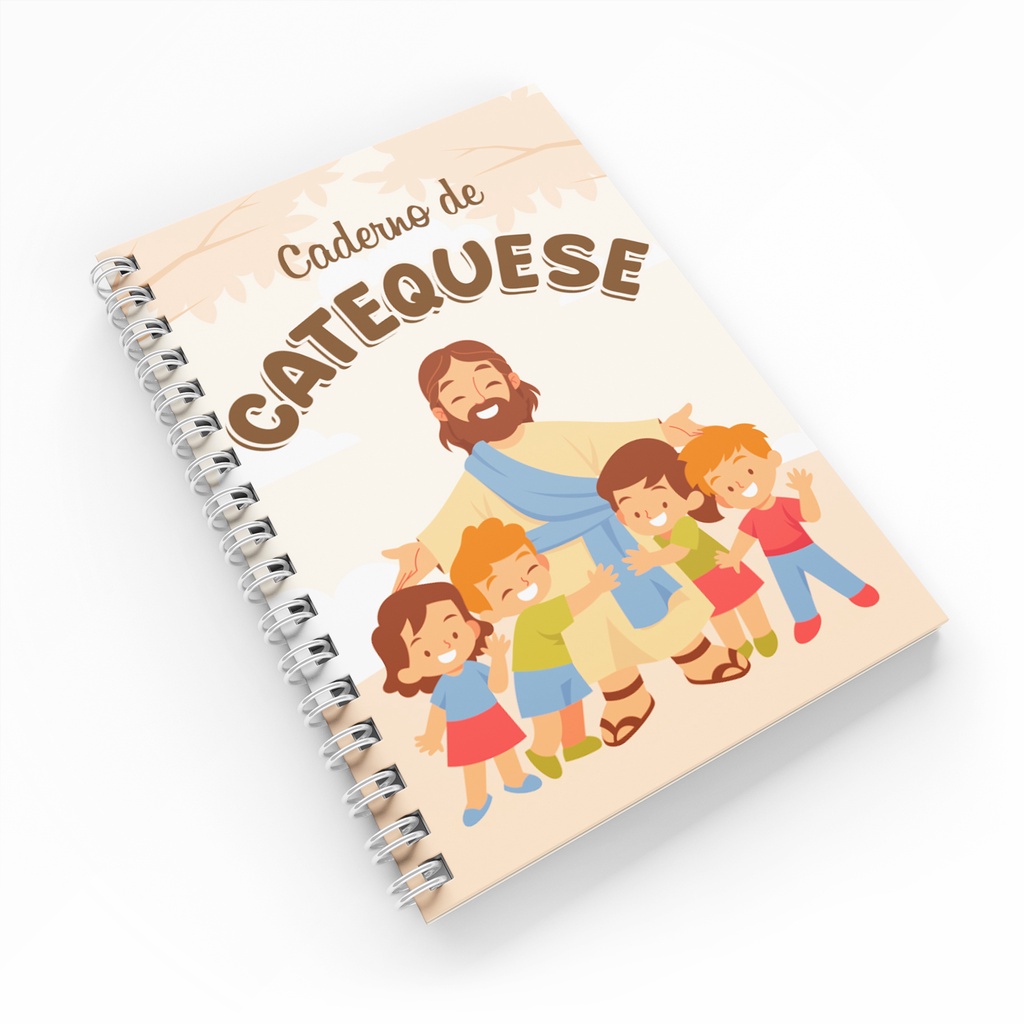 Caderno para Catequese Infantil Matéria Religião 21x15cm Shopee Brasil