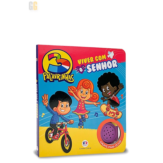 Livro Infantil Sonoro Palavrinhas Idade Shopee Brasil