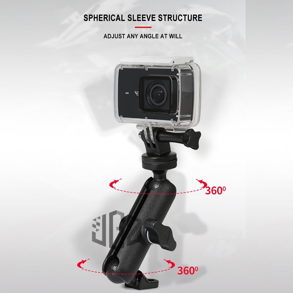 GoPro Suporte Para Câmera De Ação Rotação De 360 Motocicleta