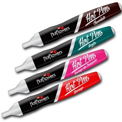 Caneta Comestível Sexy Hot Pen hotflowers 35g Shopee Brasil