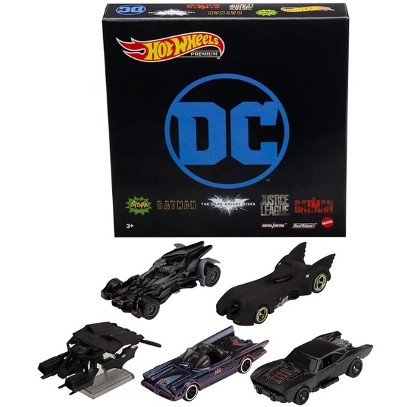 Kit Miniatura Hot Wheels Collector Ve Culo Batman Un Escala