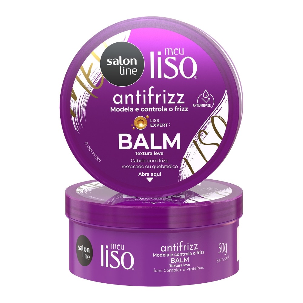 Balm Meu Liso Antifrizz 50g Shopee Brasil