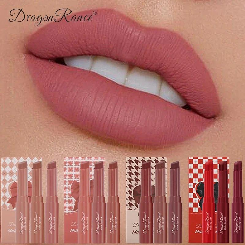 pcs Batom Nude Lipstick Lápis De Mate De Longa Duração Horas