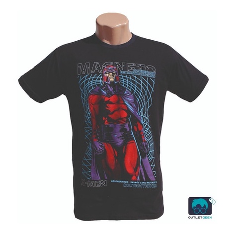 Camiseta Piticas Infantil Adulto Magneto X Men Marvel Shopee Brasil