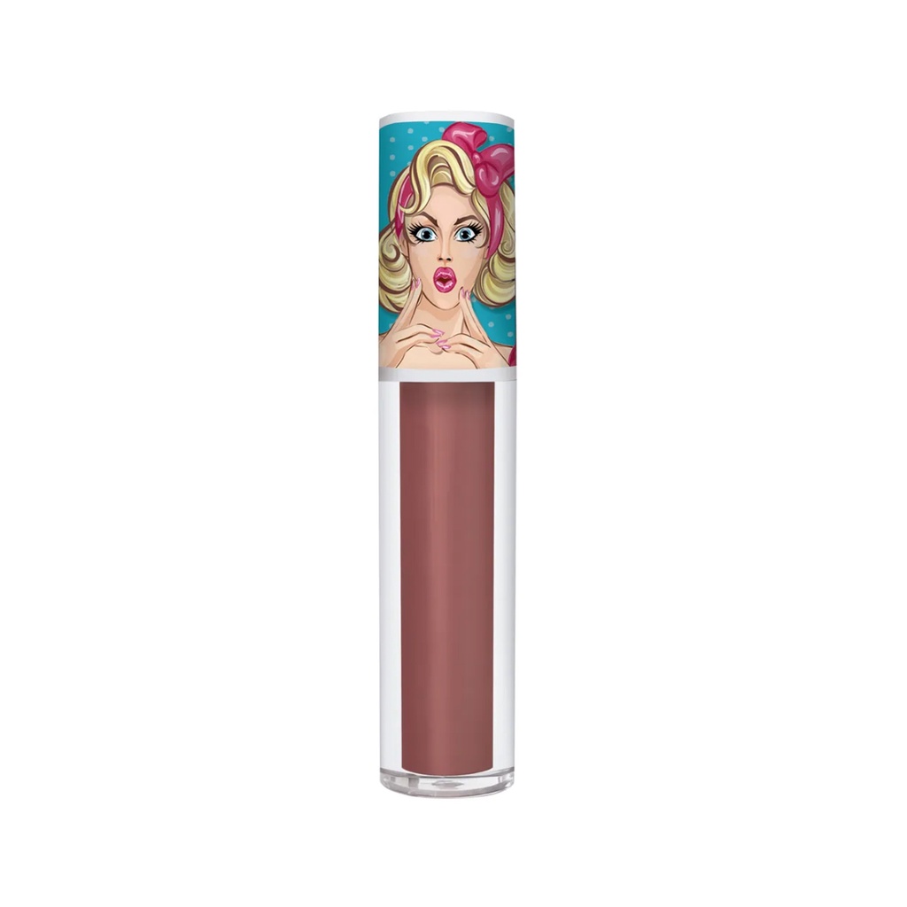 Batom L Quido Matte Koloss Makeup Wow Nude Wow Shopee Brasil