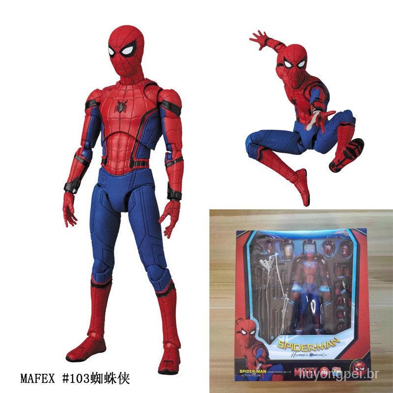 Filme Anime Toy Mafex No Homem Aranha O Retorno Do Her I Homem