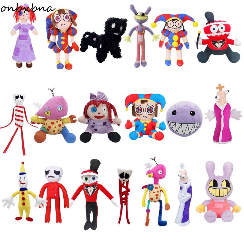 42cm O Incrível Circo Digital Jax Plush Toy Cartoon Anime Pomni Theater