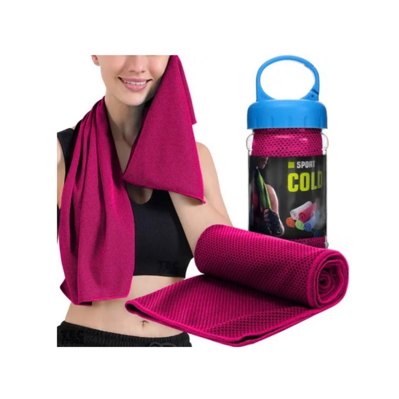 Toalha Fitness Academia Refrescante Estojo X Cm Shopee Brasil