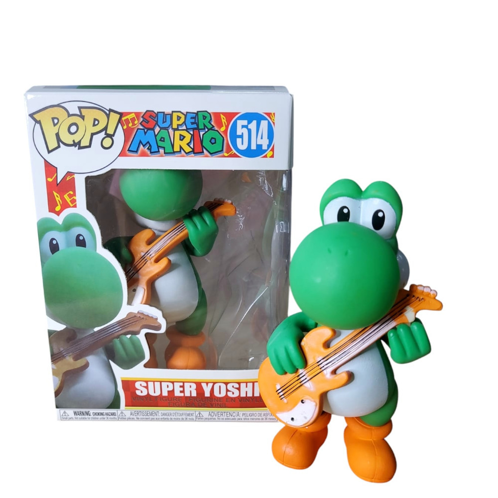 Boneco Articulado Super Mario Yoshi Shopee Brasil