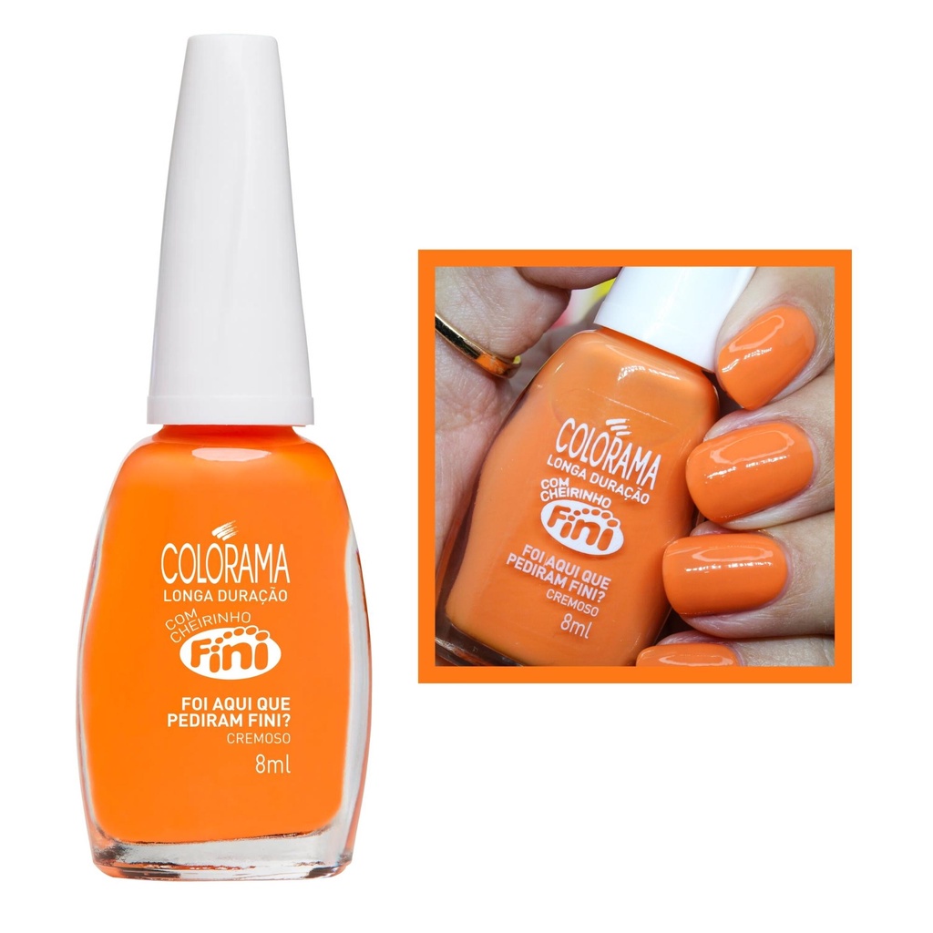 ESMALTES COLORAMA COLEÇÃO FINI FOI AQUI QUE PEDIRAM FINI Shopee