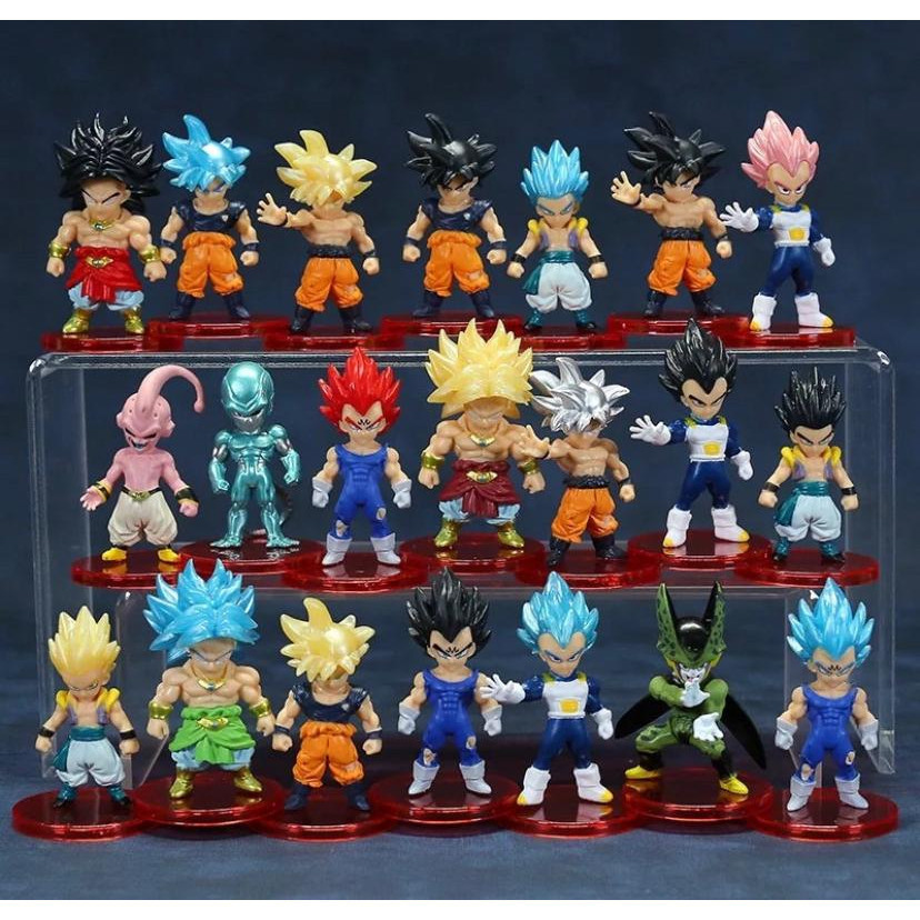 Coleção Dragon Ball Z Boneco De Ação Miniaturas Goku Shopee Brasil