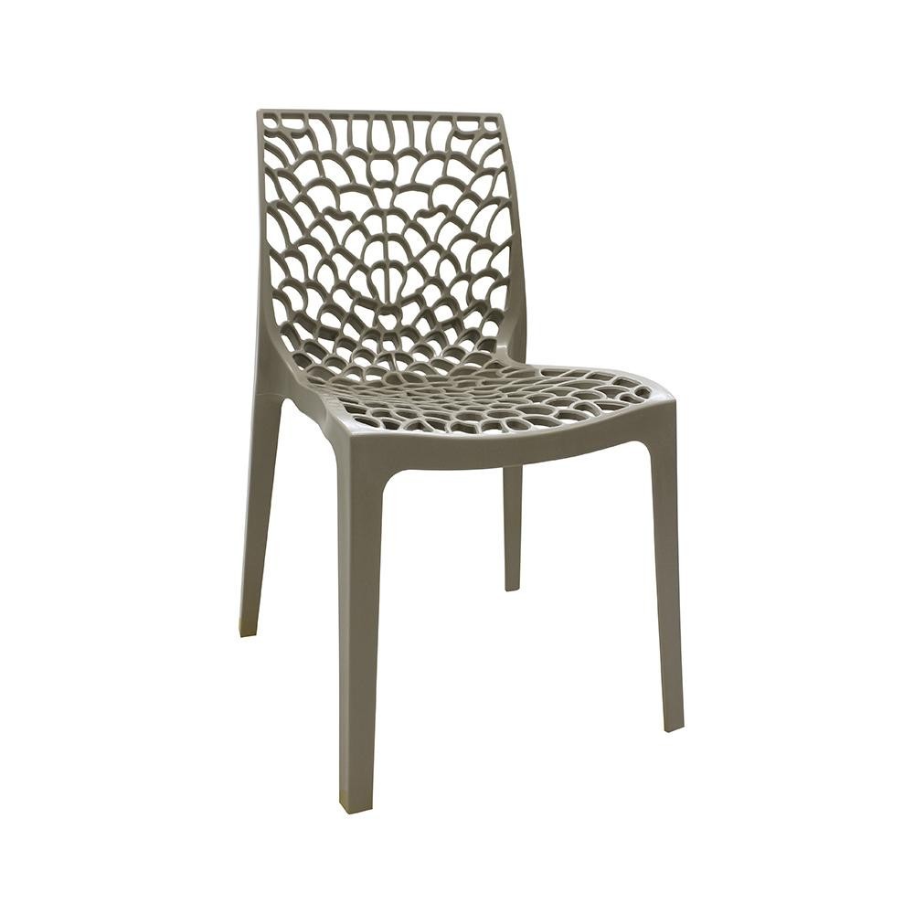 Cadeira Para Sala De Jantar Gruvyer Nude D Rossi Shopee Brasil