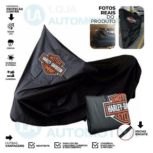 Capa Para Cobrir Moto Harley Davidson 883 1200 Termica Impermeavel