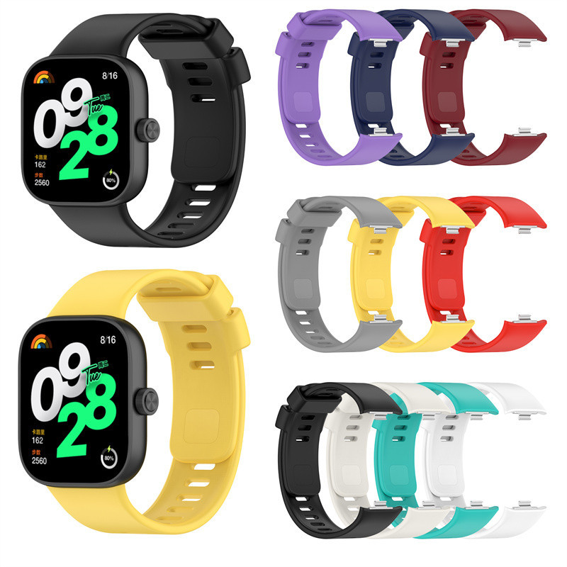 Xiaomi Redmi Watch 4 Pulseira Colorida Macia De Silicone Para Redmi