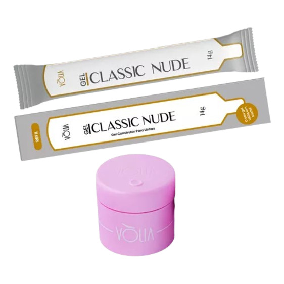 Refil Sach Gel Classic Nude V Lia G Pote Eco Brinde Shopee Brasil