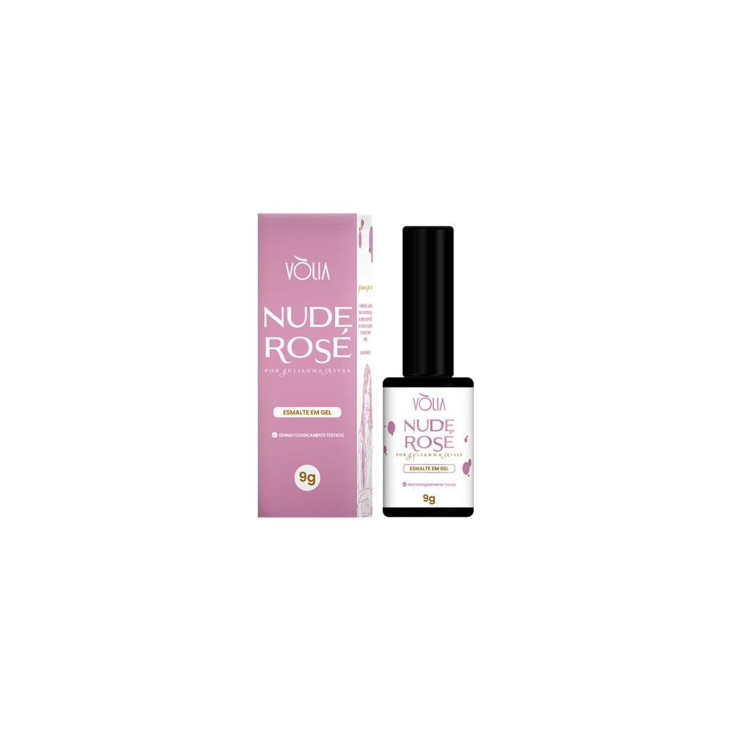 Volia Esmalte Em Gel Nude Rose Gr Shopee Brasil