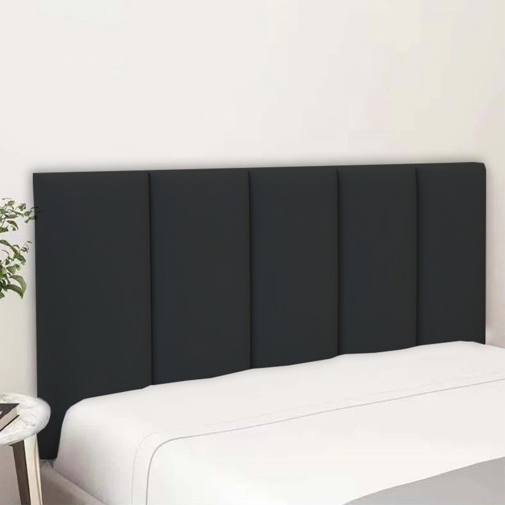 Cabeceira Cama Box Casal Courino Kit Pe As Modular Estofada Adesiva