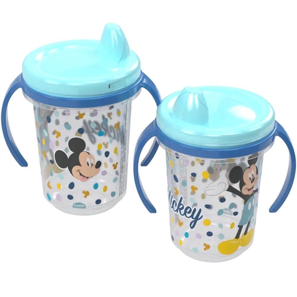 Copo Mickey Transição Treinamento 330ml Tampa Antivazamento Shopee Brasil