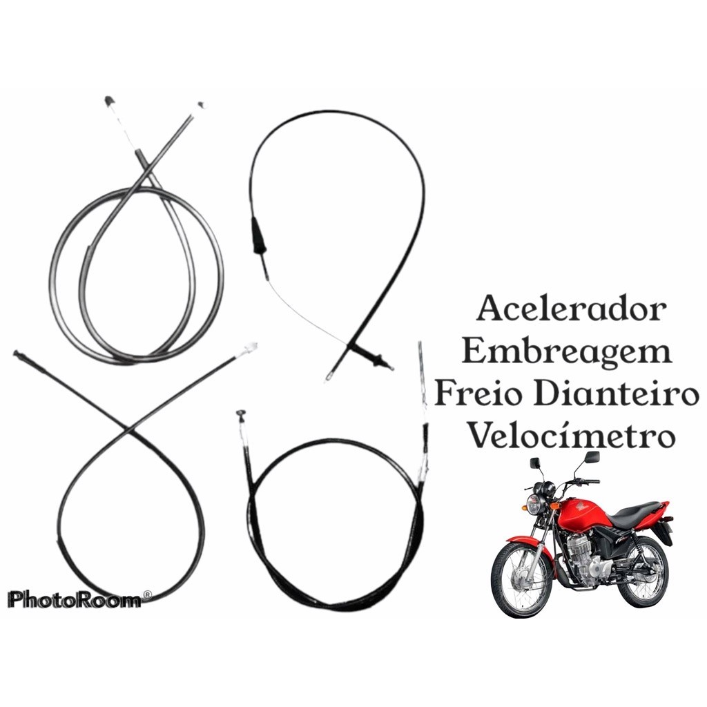 Kit Cabos Acelerador Freio Velocimetro Emb Fan Shopee Brasil