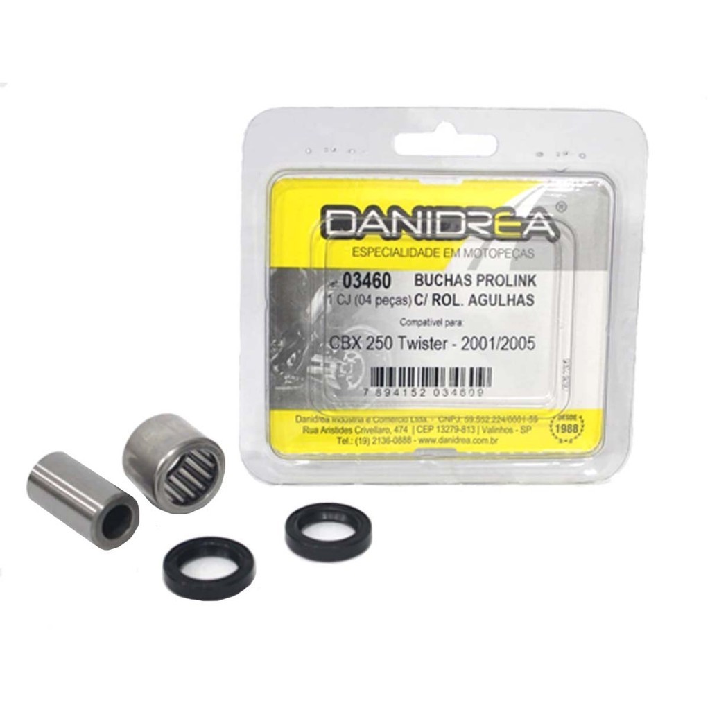 Kit Bucha Pro Link Amortecedor Cbx250 Twister 01 08 Danidrea Shopee