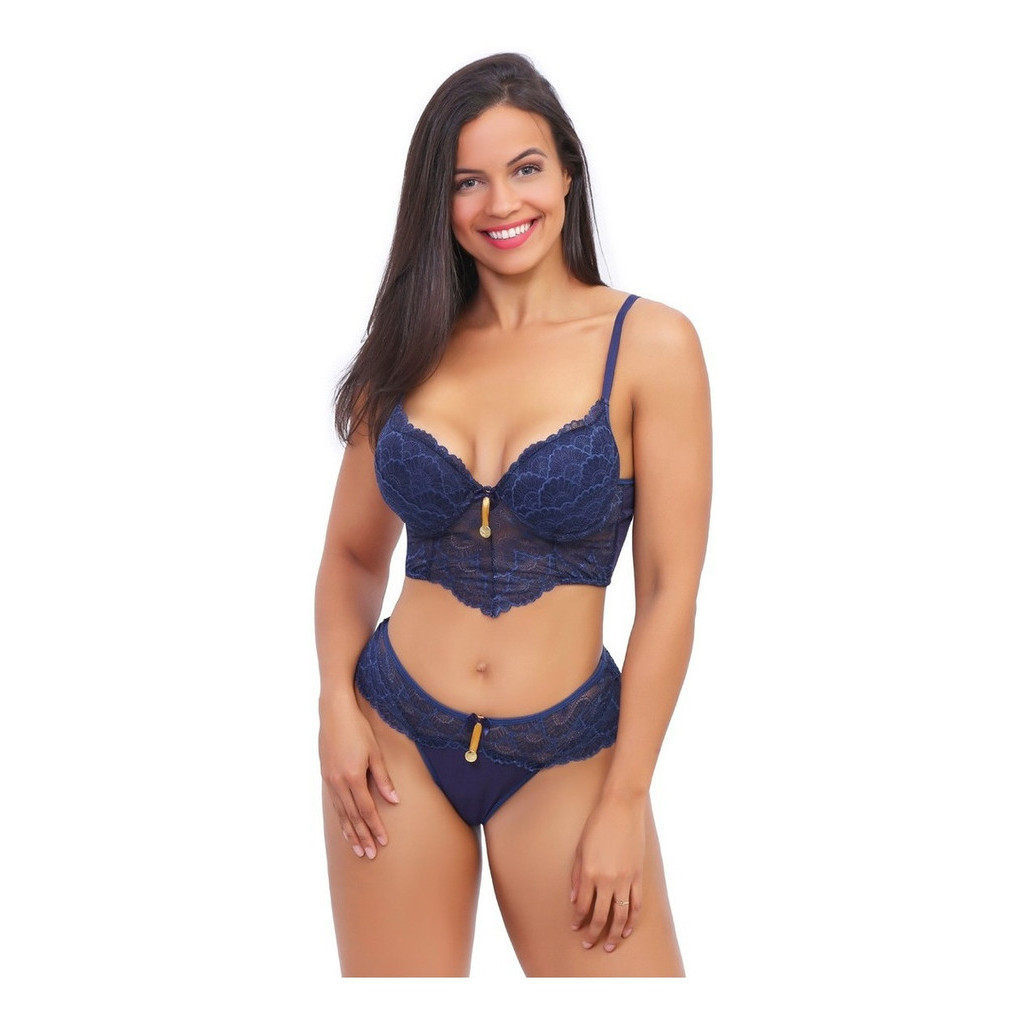 Lingerie Sensual Plus Size Kit Sutiã Calcinha Fio Sexy Luxo Shopee Brasil