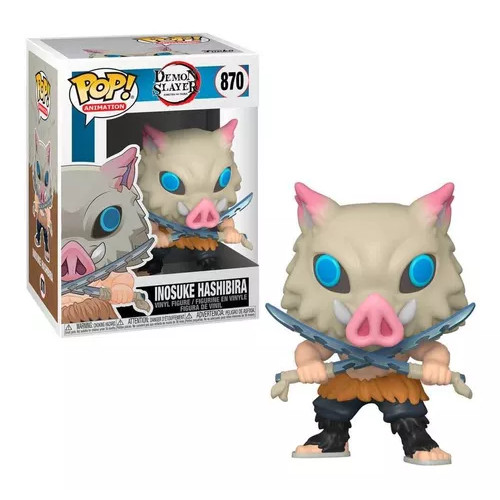 Boneco Tipo Funko Pop Inosuke Hashibira 870 Demon Slayer Shopee